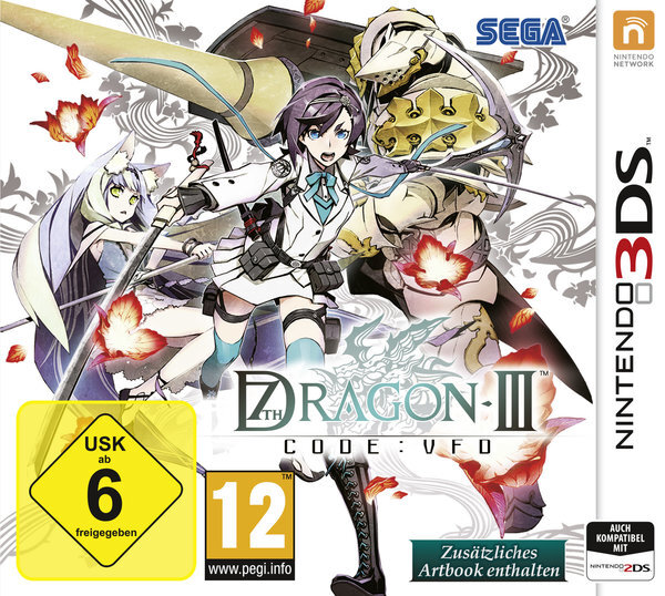 7th Dragon III - Code: VFD / Nintendo 3DS / 2DS + Handbuch*Top Zustand