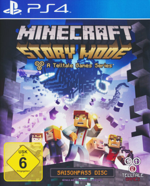 Minecraft: Story Mode / Playstation 4 / PS5 * Guter Zustand