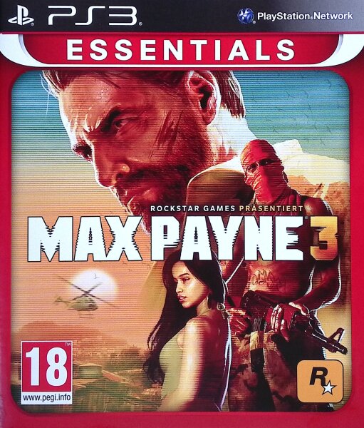 Max Payne 3  [Essentials] / Playstation 3 + Handbuch*Top Zustand*