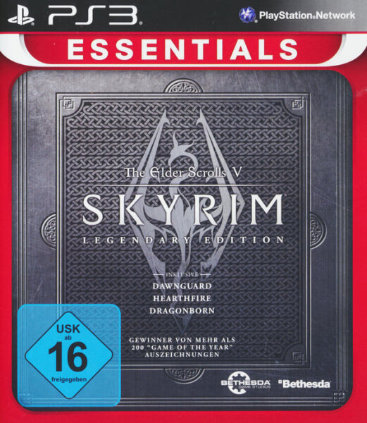 The Elder Scrolls V: Skyrim - Legendary Edition / PS3 + Handbuch *Top Zustand*