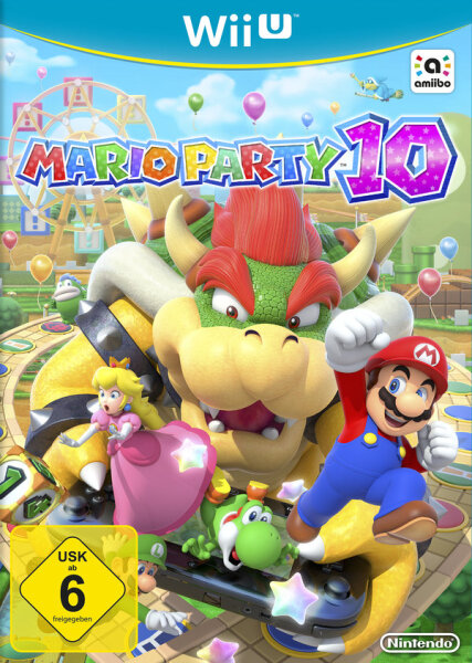 Mario Party 10 (Nintendo Wii U) Top Zustand