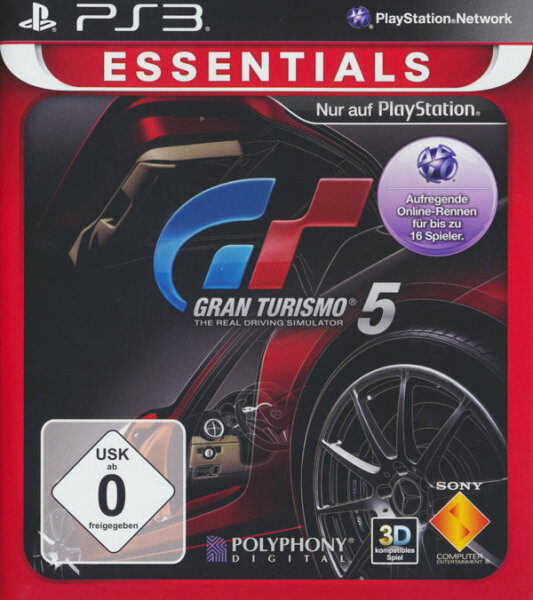 Gran Turismo 5  [Essentials] / Playstation 3 / PS3 + Handbuch *Top Zustand*