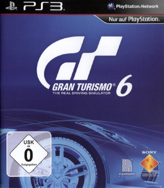 Gran Turismo 6 / Playstation 3 / PS3 *  Guter Zustand