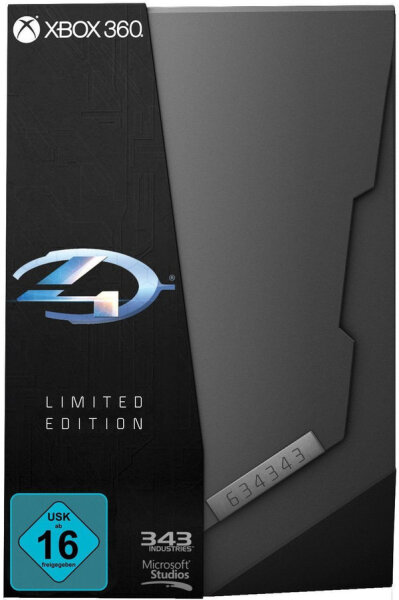 Halo 4 (Limited Edition) / Xbox 360 Spiel + Handbuch - Top Zustand