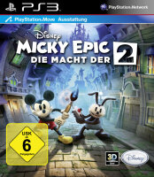 Disney Micky Epic - Die Macht der 2 / Playstation 3 / PS3 + Handbuch - Guter Zustand