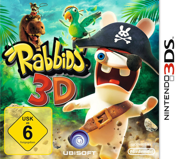 Rabbids 3D / Nintendo 3DS / 2DS + Handbuch*Top Zustand*