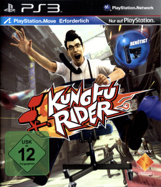 Kung Fu Rider (Move) / Playstation 3 / PS3 + Handbuch *Top Zustand*