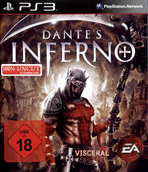 Dantes Inferno (Deutsch Uncut) / Playstation 3 / PS3 + Handbuch *Top Zustand*