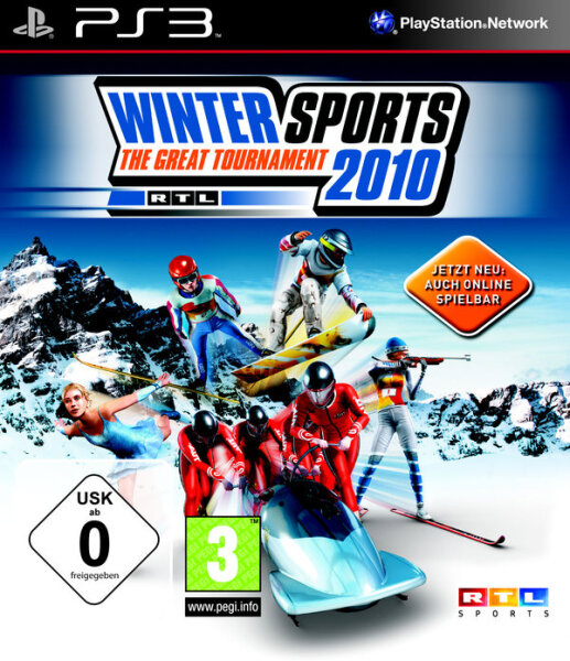 Winter Sports 2010 - The Great Tournamen / Playstation 3 + Handbuch*Top Zustand*t