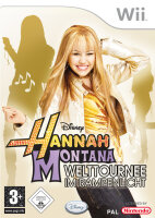 Hannah Montana - Welttournee im Rampenlicht / Nintendo Wii / Wii U + Handbuch