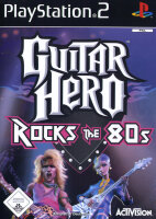 Guitar Hero - Rock the 80s / Playstation 2 / PS2 +...