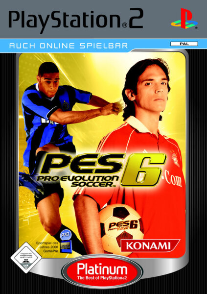 Pro Evolution Soccer 6 / Playstation 2 / Platinum Edition