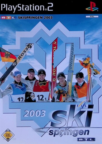 RTL Skispringen 2003 / Playstation 2 / PS2 + Handbuch