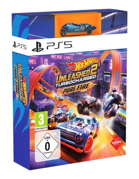 Hot Wheels Unleashed 2-Turbocharged (Pure Fire Edition) PS5-Nagelneu/Versiegelt