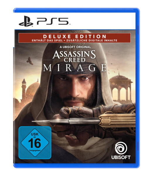 Assassins Creed Mirage (Deluxe Edition) Playstation 5 / PS5 wie NEU