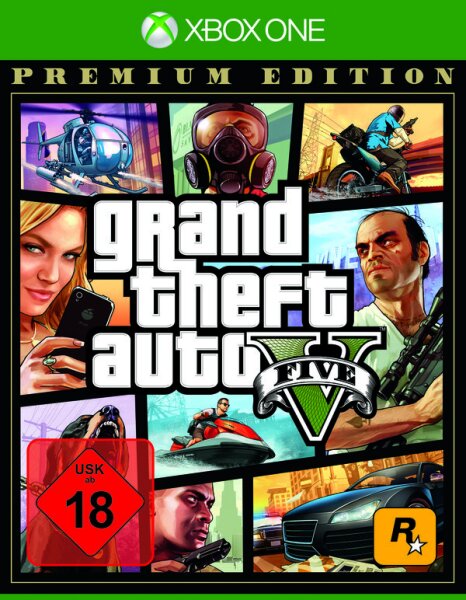 Grand Theft Auto V (Premium Edition) / Xbox One - Top Zustand