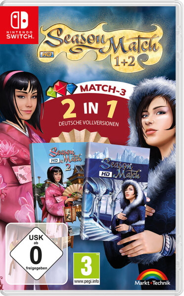 Season Match 1+2 HD / Deutsche Vollversion *Nintendo Switch* Top Zustand