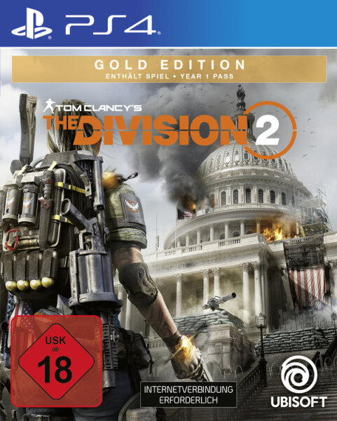 Tom Clancys - The Division 2 (Gold Edition ) / Playstation 4 / PS5 * Guter Zustand