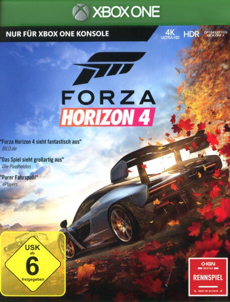 Forza Horizon 4 / Xbox One - Top Zustand