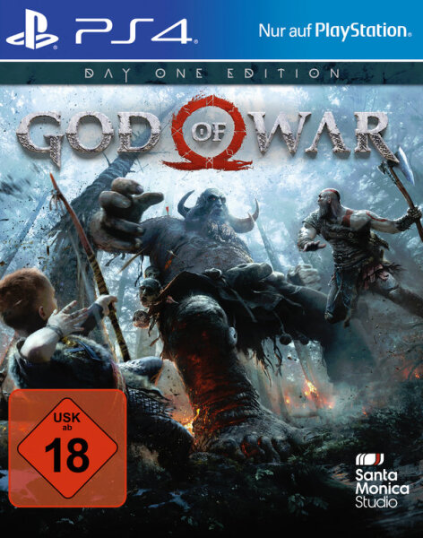 God of War (Day One Edition) Playstation 4 / PS5 * Guter Zustand