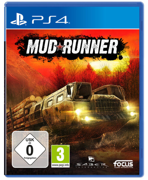 MudRunner : a Spintires Game / Playstation 4 / PS5 *TOP Zustand