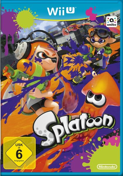 Splatoon (Nintendo Wii U) - Top Zustand