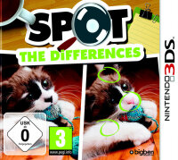 Spot the Differences! / Nintendo 3DS / 2DS + Handbuch*Top...