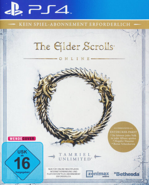 The Elder Scrolls Online: Tamriel Unlimited (Online-Game) Playstation 4/PS5 *TOP