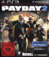 PAYDAY 2 / Playstation 3 / PS3 + Handbuch *Top Zustand*