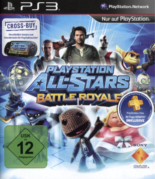 PlayStation All-Stars: Battle Royale / Playstation 3 / PS3+Handbuch*Top Zustand*