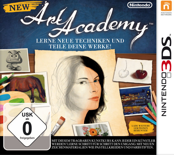 New Art Academy / Nintendo 3DS + Handbuch*Top Zustand