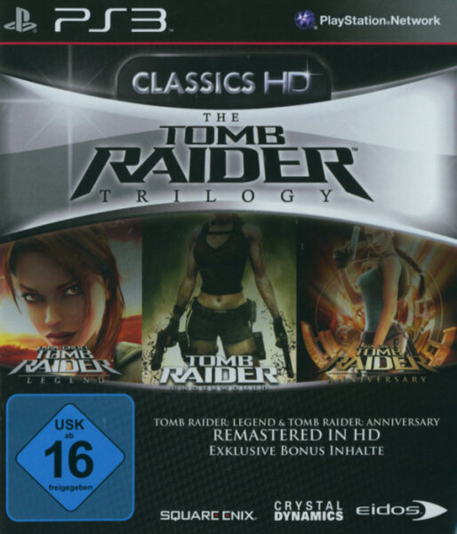 Tomb Raider Trilogy / Playstation 3 / PS3 + Handbuch *Top Zustand*