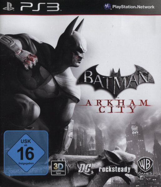 Batman: Arkham City / Playstation 3 / PS3 + Handbuch *  Top Zustand