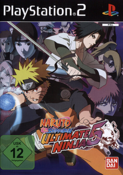Naruto Shippuden - Ultimate Ninja 5 / Playstation 2