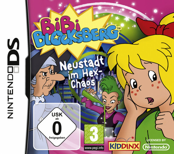 Bibi Blocksberg - Neustadt im Hex-Chaos / Nintendo DS + Handbuch *Top Zustand*