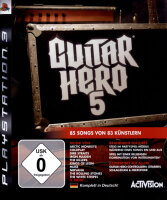 Guitar Hero 5 / Playstation 3 / PS3 + Handbuch *Top Zustand*