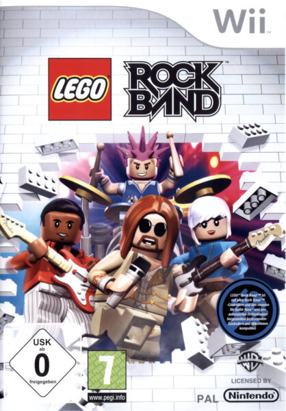 Lego Rock Band / Nintendo Wii / Wii U + Handbuch