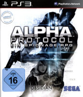 Alpha Protocol (Uncut) / Playstation 3 / PS3 + Handbuch *Top Zustand*