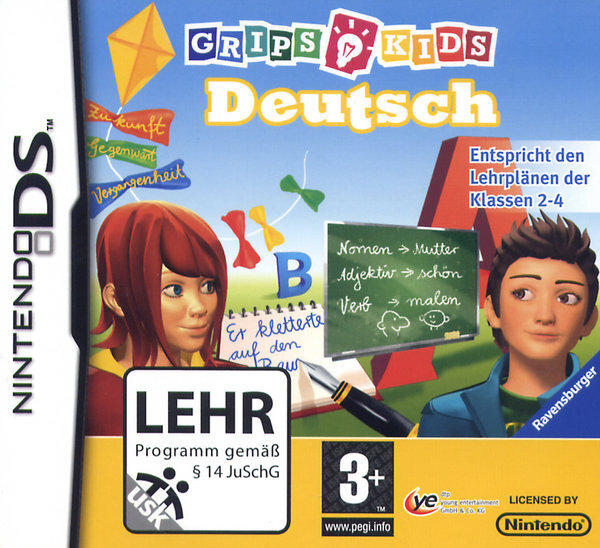 GripsKids Deutsch / Nintendo DS + Handbuch*Top Zustand*
