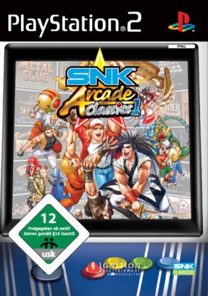 SNK Arcade Classics Vol. 1 / Playstation 2 / PS2 + Handbuch / Guter Zustand