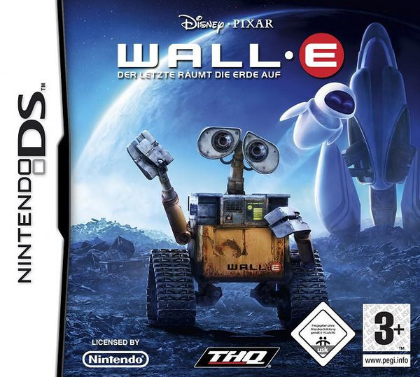 Wall-E - Der Letzte räumt die Erde auf/Nintendo DS/2DS/ 3DS+Handbuch*Top Zustand