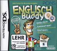 PONS Englisch Buddy / Nintendo DS + Handbuch*Top Zustand*