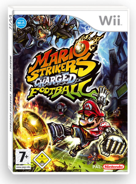 Mario Strikers Charged Football / Nintendo Wii / Wii U + Handbuch