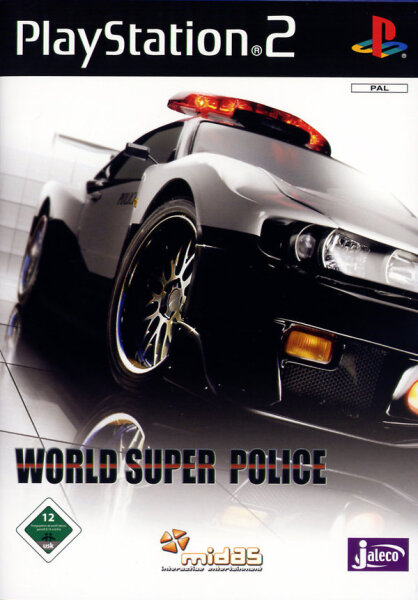 World Super Police  / Playstation 2 / PS2 + Handbuch / Guter Zustand