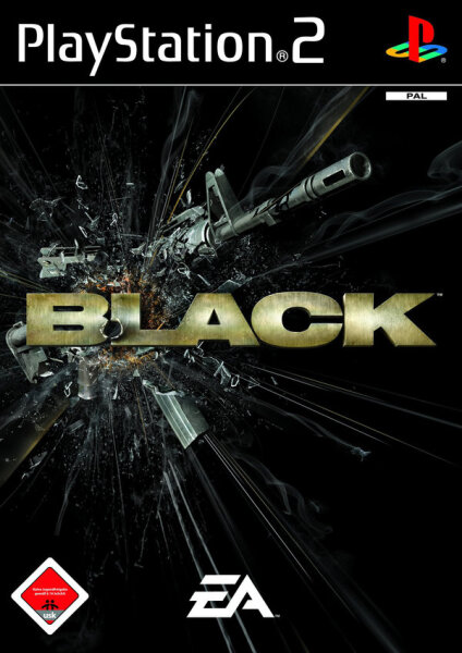 Black | Playstation 2 + Handbuch
