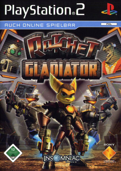 Ratchet: Gladiator / Playstation 2 / PS2 + Handbuch - Top Zustand