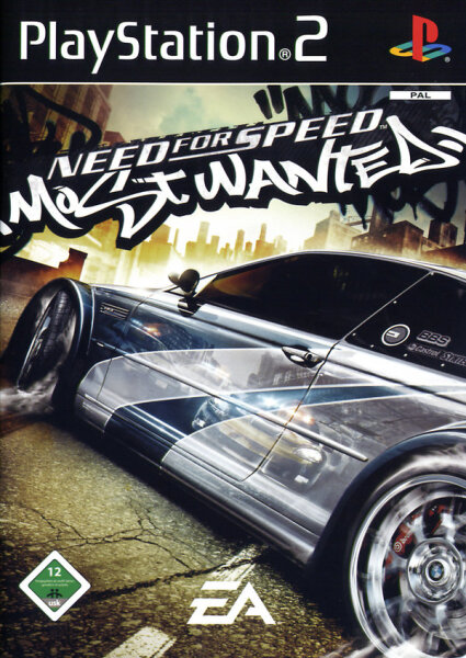 Need for Speed - Most Wanted / Playstation 2 / PS 2 + Handbuch *Guter Zustand*
