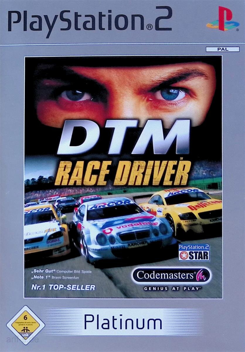 DTM Race Driver | Playstation 2 | Platinum Edition, 5,99