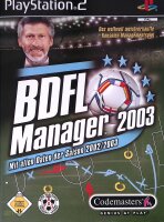BDFL Manager 2003 / Playstation 2 / PS2 + Handbuch