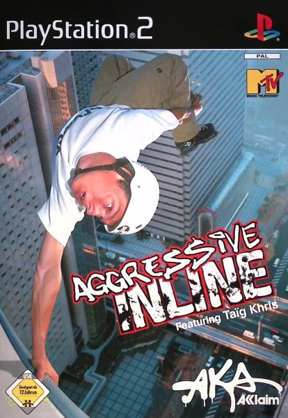 Aggressive Inline / Playstation 2 / PS2 + Handbuch - Guter Zustand